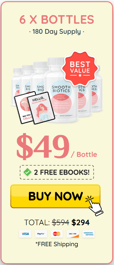 Oerder SmoothBiotics 6 Bottles